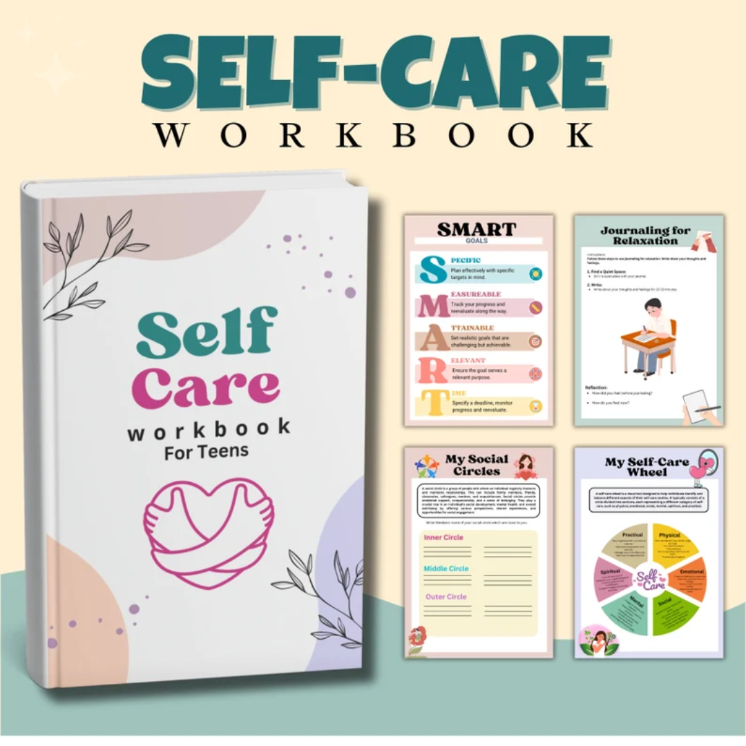 Teen Therapy Mega Bundle, Mental Health Tools, Therapy Worksheets, Digital Therapy Bundle, Self-Care Activities